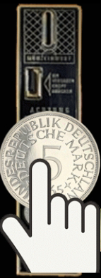 Einwurf 5 DM